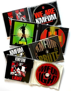 4 CD SET WE ARE KMFDM RARE LIVE 30TH ANV. AGOGO BRUTE LIGHT INDUSTRIAL METAL LOT - Bild 1 von 12