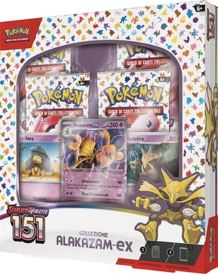 Pokemon Scarlatto e Violetto 151 Collezione Alakazam ex (IT)