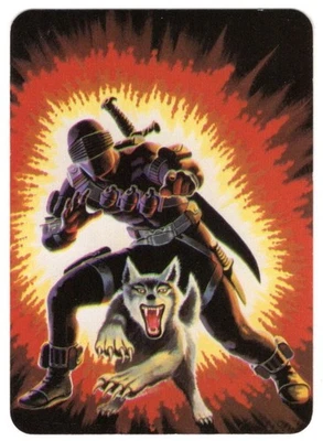 Snake Eyes(Commando) & Storm Shadow(Cobra Ninja) 1986 Hasbro G.I. Joe RC's - Image 1 of 4