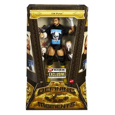 CM Punk (Pipe Bomb) - Figura de Lucha de Juguete WWE Defining Moments Foto 1 de 3