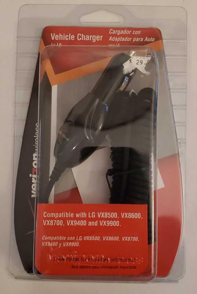 LG Vx8550 Cell Phone Vehicle Car Charger by Verizon Vx5400