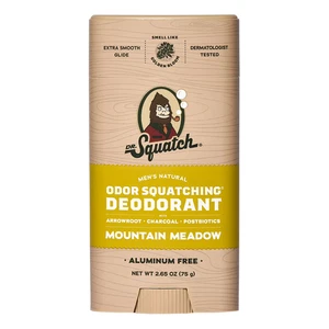 Dr. Squatch Mountain Meadow aluminiumfreier natürlicher Deodorant Stick für Herren, 2,65 Oz. - Bild 1 von 6