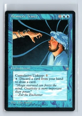 (3x) MESMERIC TRANCE – MTG Magic the Gathering Card – Ice Age – Rare - Image 1 of 4