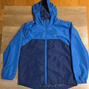 Eddie Bauer- Kids Blue Windbreaker Jacket - Picture 1 of 7