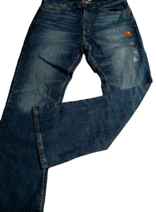 Pantalones de mezclilla True Craft para hombre talla 36 X 32 Bootcut nuevos con etiqueta adhesiva nunca usados - Imagen 1 de 14