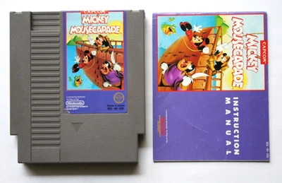 Mickey Mousecapade con manual (Nintendo Entertainment System, 1988) NES probado Foto 1 de 3