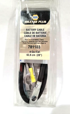 NAPA Battery Cable 781103 - Image 1 of 3
