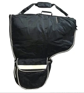 Majestic Ally Nylon Reflective Western Saddle Carry Bag with Large Pockets - Picture 1 of 8