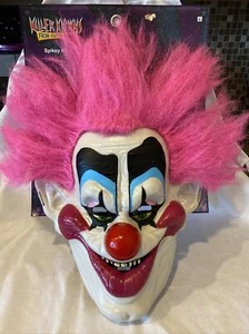 Killer Klowns From Outer Space Spikey Mask Halloween Costume - Picture 1 of 10