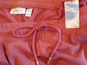 Comfort Leisure Pant w/ Pockets 1x Peach - Picture 1 of 4