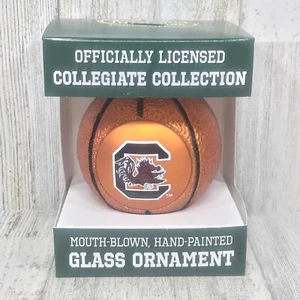 USC Gamecocks Basketball Ornament Old World Christmas Collegiate Collection NEW - Picture 1 of 6