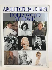 Architectural Digest April 2000 Hollywood At Home Marilyn Gable Bing and more! - Picture 1 of 10