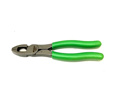 Snap On Tools NEW 57CFG 7" GREEN Heavy Duty Combination Lineman's Pliers USA - Image 1 of 4