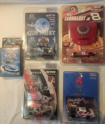 Lot of 4 NASCAR 1/64 (Dale Earnhardt, Kevin Harvick, Rusty's Last Call) Die-cast - Image 1 of 4