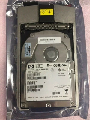 BF036863B9 HP 36GB 15000RPM Ultra 320 SCSI 3.5" 8MB Cache Hot Swap Hard Drive - Image 1 of 4