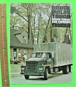 1965 DODGE MEDIUM-DUTY CAB FORWARD TRUCK 8-pg FARBKATALOG Prospekt XLNT+ - Bild 1 von 7