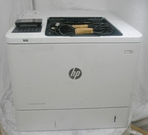 HP LaserJet Enterprise M607 K0Q14A Laser Printer Page Count 81K SEE NOTES - Picture 1 of 7