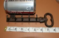 Old Fashion Skeleton Key, Key Hooks Rack Cast Iron, 7 5/8 inch, 1 of H-121