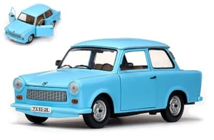 Model Car Scale 1:18 Trabant 601 Blue diecast vehicles road collection - Picture 1 of 1