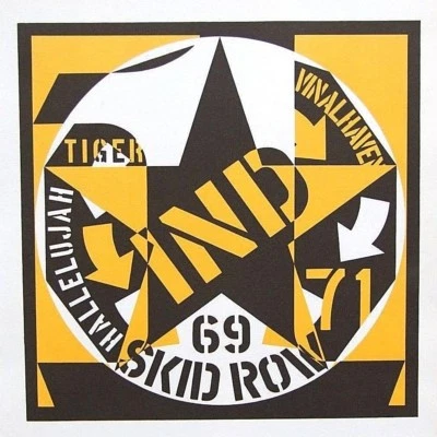 ROBERT INDIANA mounted original Mourlot lithograph 14 x 14" XXe Siècle 1973 X41 — 第 1/4 张图片