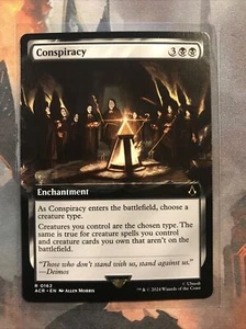 MTG Conspiracy Extended Art Assassin's Creed ACR 0162 Rare NM - Picture 1 of 2