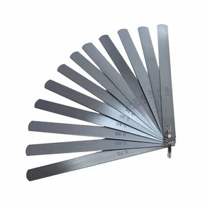 13PC FEELER / THICKNESS GAUGE SET RANGE 0.05 - 1MM 150MM LONG - Picture 1 of 2