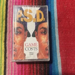 PSD Game Cost SEALED Cassette Tape Bay Area Rap Rare 707 Swerve NEW - Picture 1 of 3