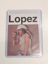 Jennifer Lopez Artist Signed Music Art Card 1/10