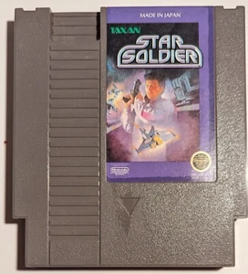 NES Star Soldier Nintendo 1991 Cleaned & Tested Cart Only, Labels Intact Used - Picture 1 of 2