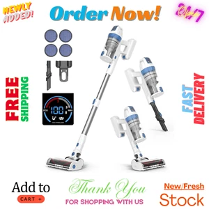 Cordless Vacuum Cleaner | 38KPA Powerful Suction Stick Vacuum Cleaner | 450W | - Picture 1 of 6