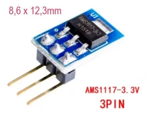 Spannungsregler Module AMS1117 Mini 3,3V 800mA für Arduino Raspberry - Bild 1 von 1
