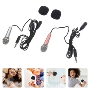 3 PCS Mini-Mikrofon Kind Legierung Mic Aufnahmemikrofon Für Telefon - Afbeelding 1 van 12