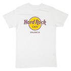 Herren-T-Shirt Hard Rock Cafe Valencia weiß S