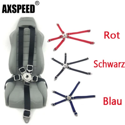 1Paar Sicherheitsgurt Seat Belt 1/10 RC Accessories für Crawler Car Axial Wraith - Bild 1 von 4