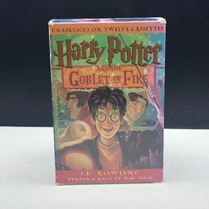 HARRY POTTER JK Rowling cassettes audiobook Goblet of Fire 12 twelve unabridged - Picture 1 of 4