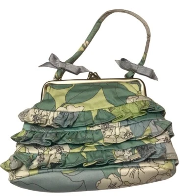 Gymboree Vintage Petit Four 2004 Ruffle Floral Girls Handbag Purse - Image 1 of 4