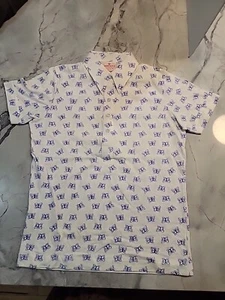 Vintage 70s Butterfly polo shirt C10 - Picture 1 of 6
