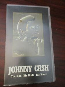 Johnny Cash The Man His World His Music  VHS Video Tape (NEW SEALED)