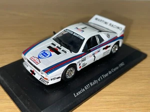 Norev LANCIA RALLY 037 nº1 Tour de Corse 1982 Martini Racing 1:43 die-cast metal - Imagen 1 de 4
