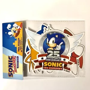 Sega Sonic The Hedgehog 25th Anniversary Vinyl Sticker Pack - Picture 1 of 2