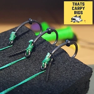 3 oder 5 Combi Rigs / Camo Boom / fertig gebundene Karpfenangeln Rigs / Wafter Hair Korda - Bild 1 von 11