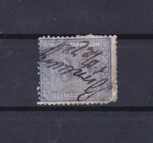 Norddeutscher Bund NDP Mi.Nr. 26 Innendienst, Federzugentwertung, 1869 - Bild 1 von 2
