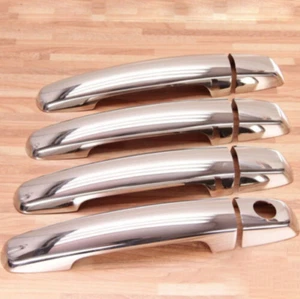 Juego manijas puerta acero inoxidable embellecedores cromados para Fiat Sedici (tipo FY) 2003-2014 - Imagen 1 de 1