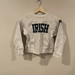 Vintage notre dame Fighting Irish Sweatshirt Toddler - Picture 1 of 5