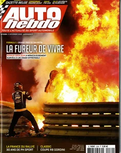 AUTO HEBDO Nr.2289 02.12.2020 GP BAHRAIN CLASSIC COUPE R8 GORDINI PH SPORT - Bild 1 von 1