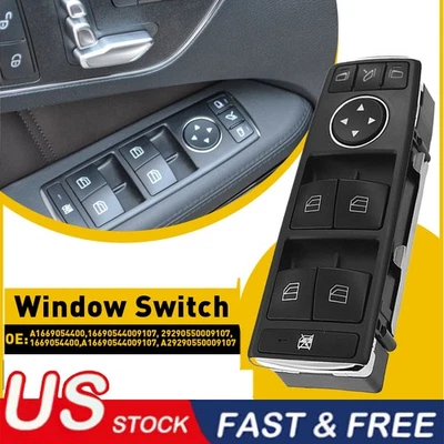 Master Power Window For Switch 2012 2013-2015 Mercedes-Benz ML350 ML550 ML63 AMG - Image 1 of 4