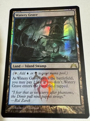 Magic The Gathering Watery Grave 249/249 (Gatecrash) Foil - Image 1 of 2