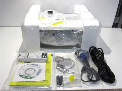 Epson H674A PowerLite 520 3LCD XGA 10-bit Short-Throw Projector 2700 Lumens New - Image 1 of 4