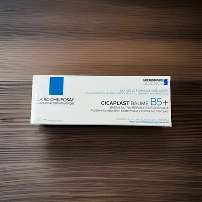 Bálsamo calmante ultra reparador La Roche Posay Cicaplast Baume B5+ 100 ml 3,3 oz - Imagem 1 de 3