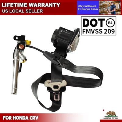 Front Left Driver Side Seat Belt Retractor w/Senor For Honda CR-V 2017-2022 - Image 1 of 4